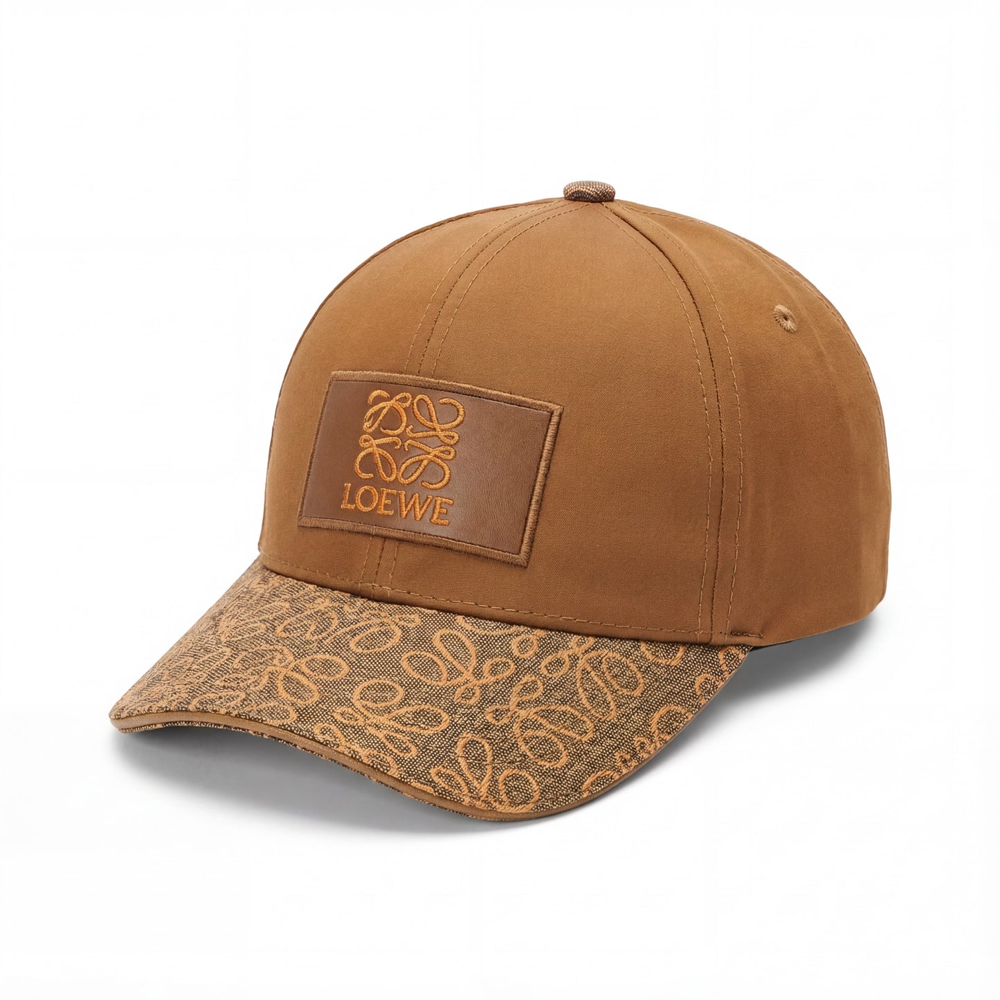 Loewe Luxury Streetwear Cap Brown Edition