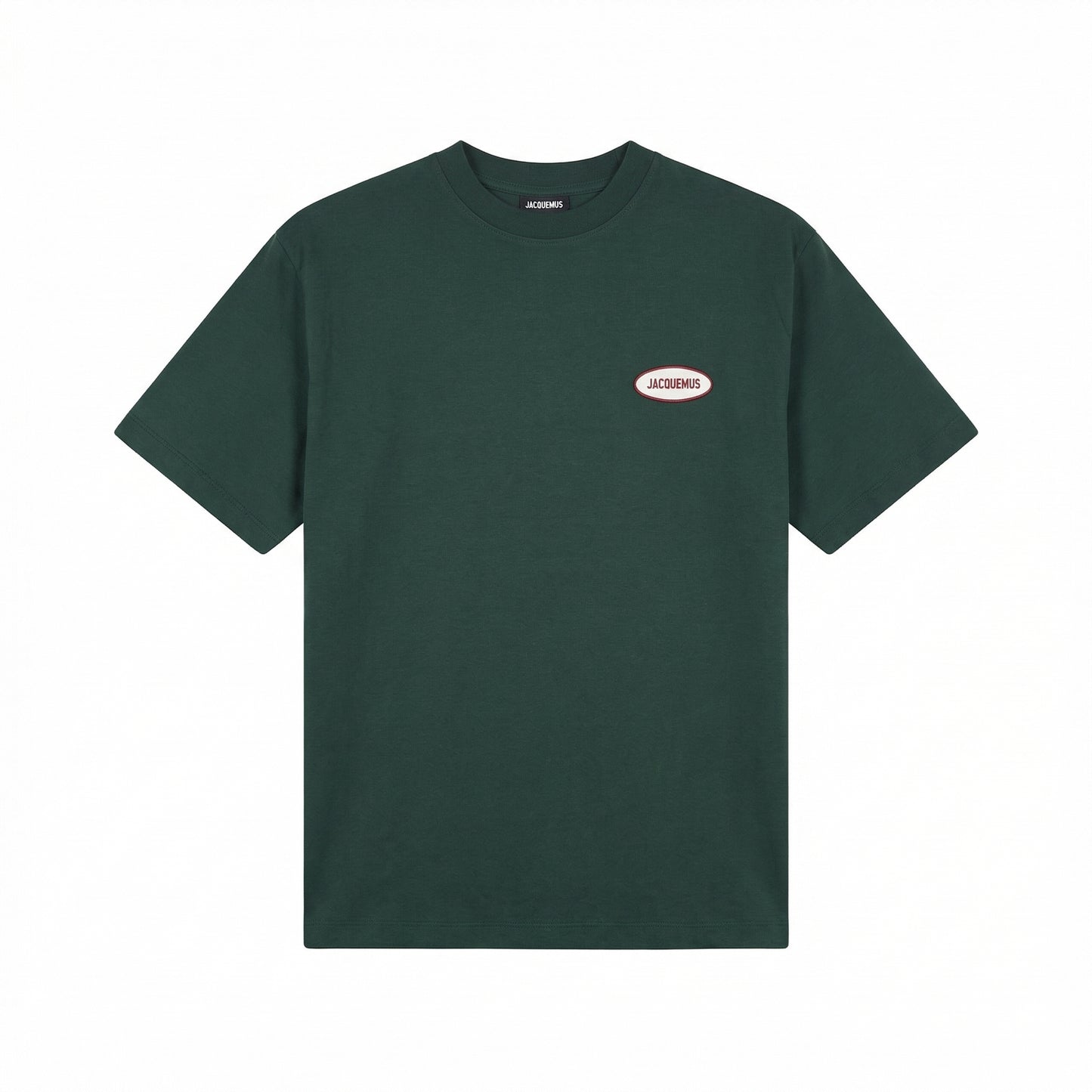 JACQUEMUS GROS GRAIN COTTON TSHIRT Green