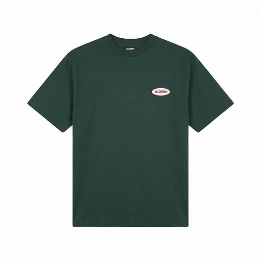 JACQUEMUS GROS GRAIN COTTON TSHIRT Green