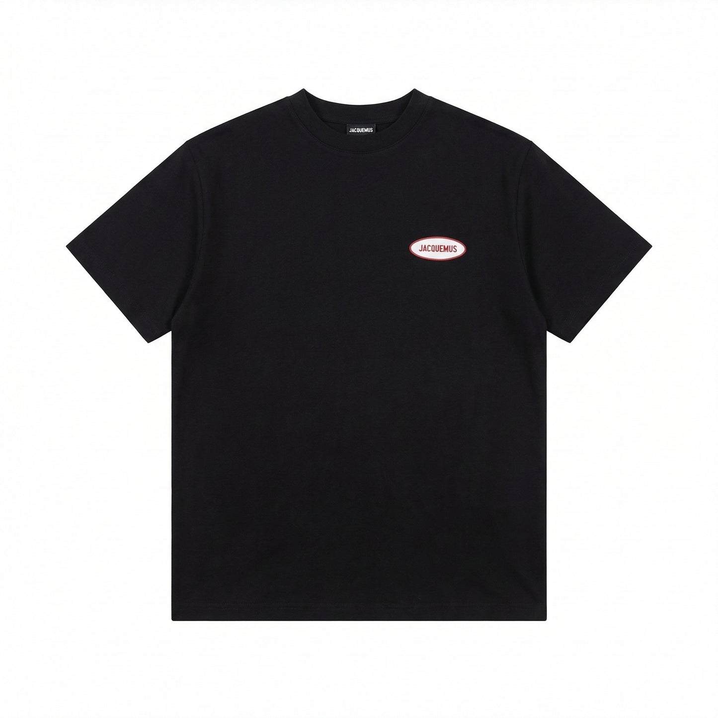 JACQUEMUS GROS GRAIN COTTON T-SHIRT Black