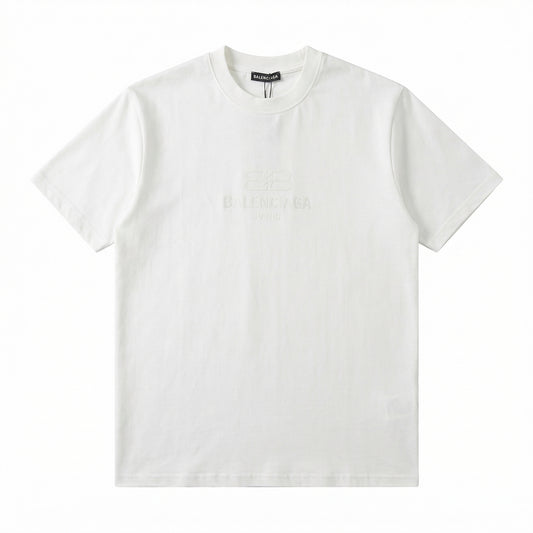 BALENCIAGA Printed Logo T-Shirt White