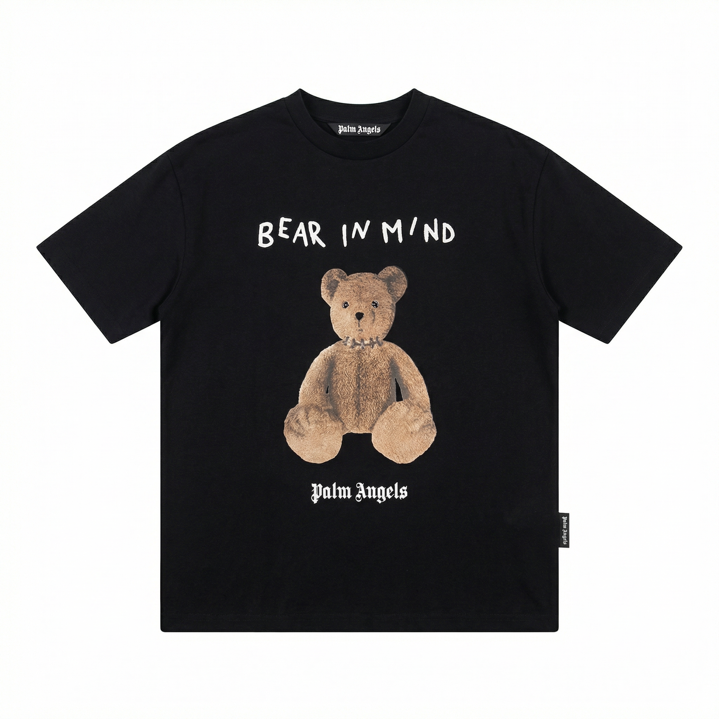 PALM ANGELS BEAR IN MIND OVER  Black