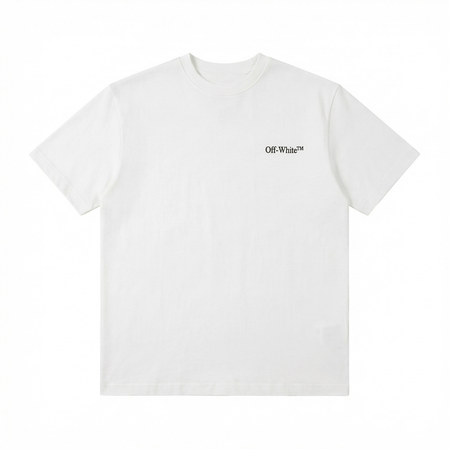 Off-White Gothic Arrow Bowling T-Shirt white