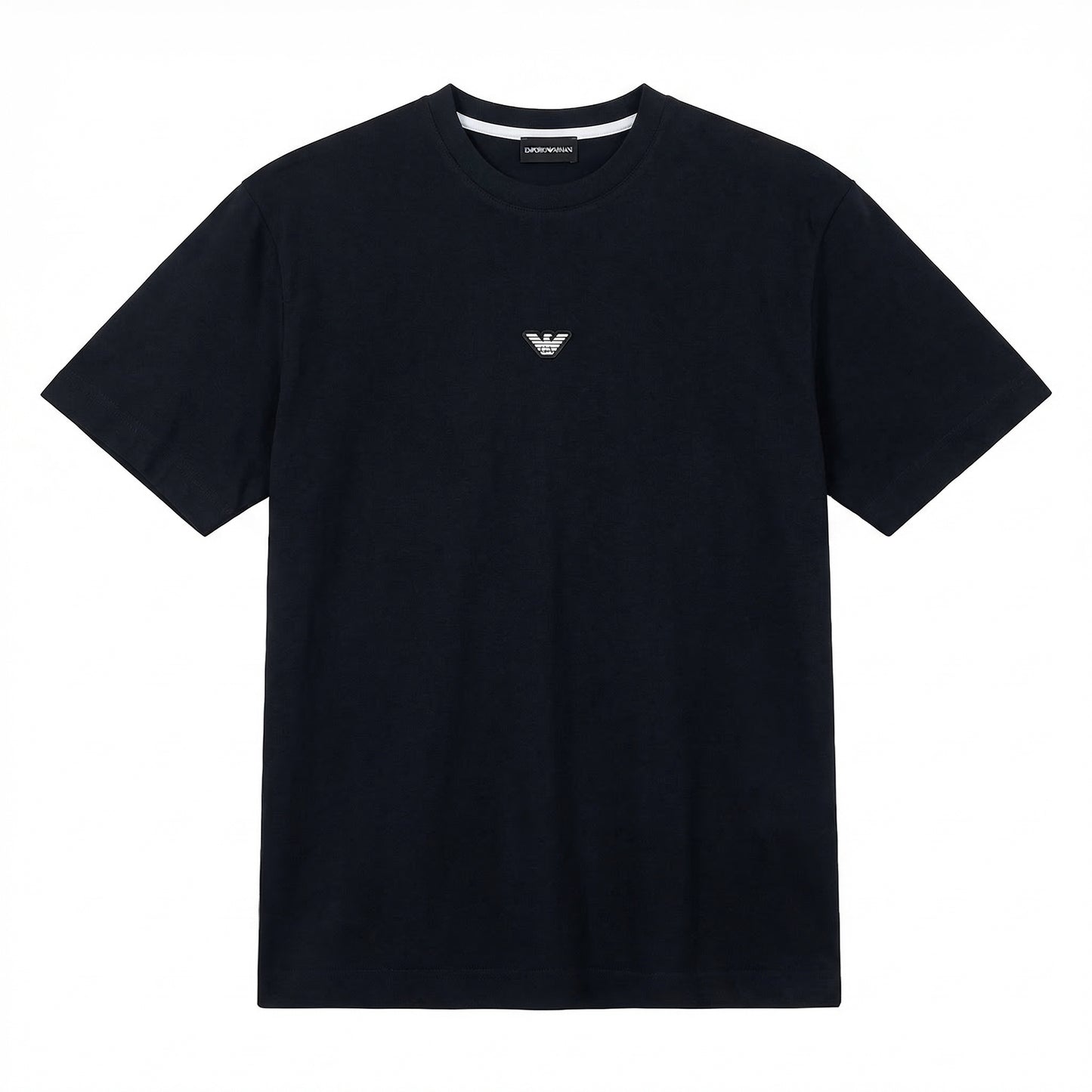 EMPORIO ARMANI Metal Logo T-shirt Dark Blue