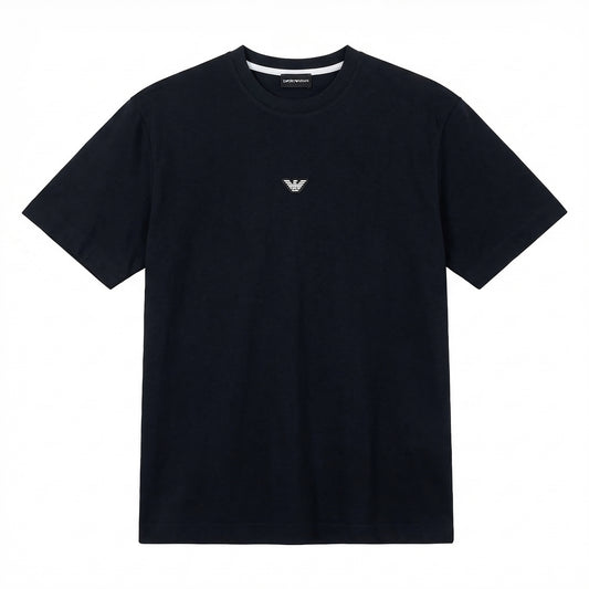 EMPORIO ARMANI Metal Logo T-shirt Dark Blue
