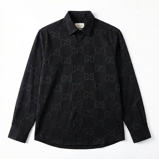 GUCCI Cotton Silk Double G Shirt