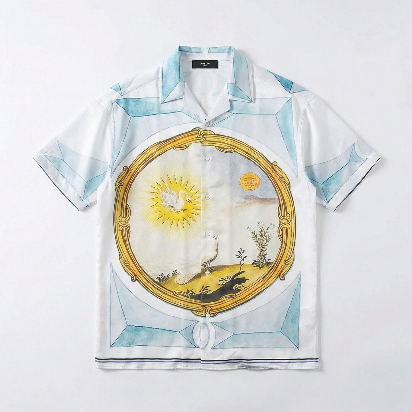 AMIRI Landscape Frame printed shirt