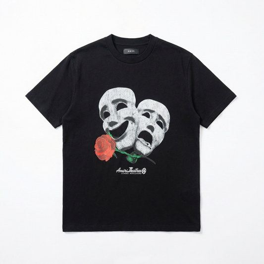 AMIRI THEATRE MASKS OVERSIZED TEE