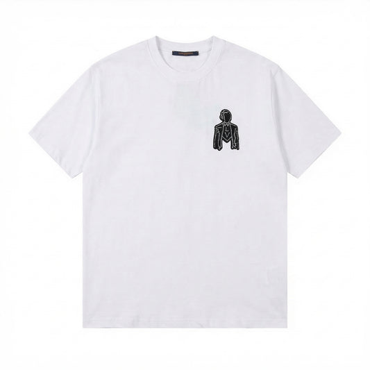 LOUIS VUITTON Embroidered LOGO T-Shirt