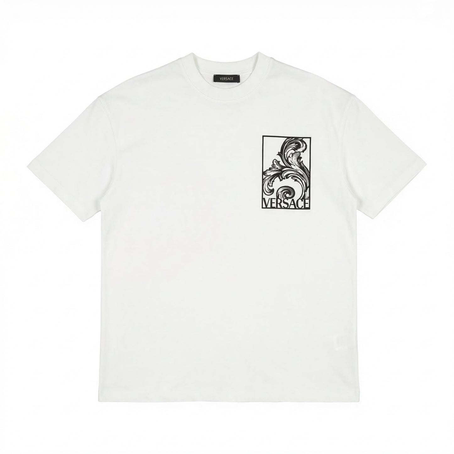 VERSACE PALMETTE T-SHIRT “WHITE”