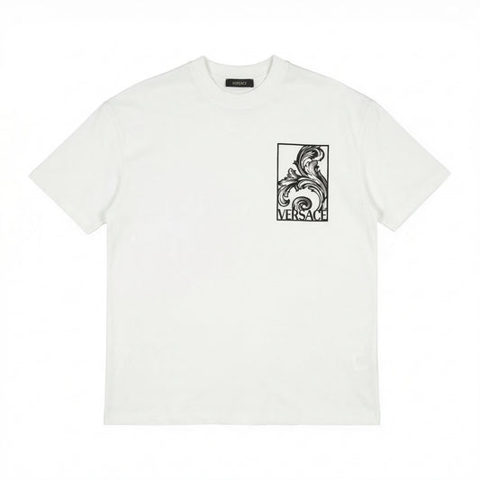 VERSACE PALMETTE T-SHIRT “WHITE”