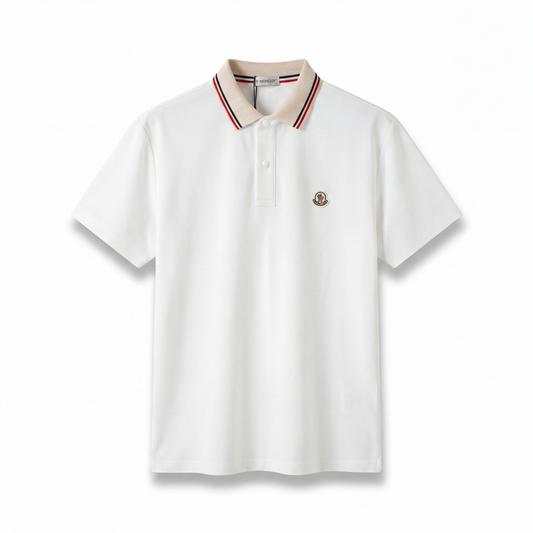 Moncler Classic Polo Shirt – White