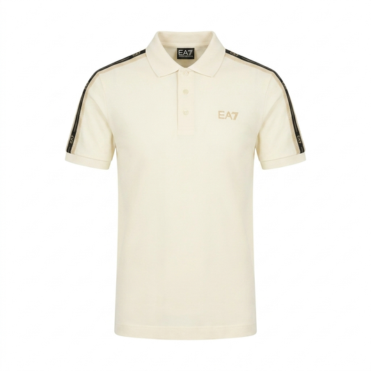 EA7 Premium Polo Shirt – Beige