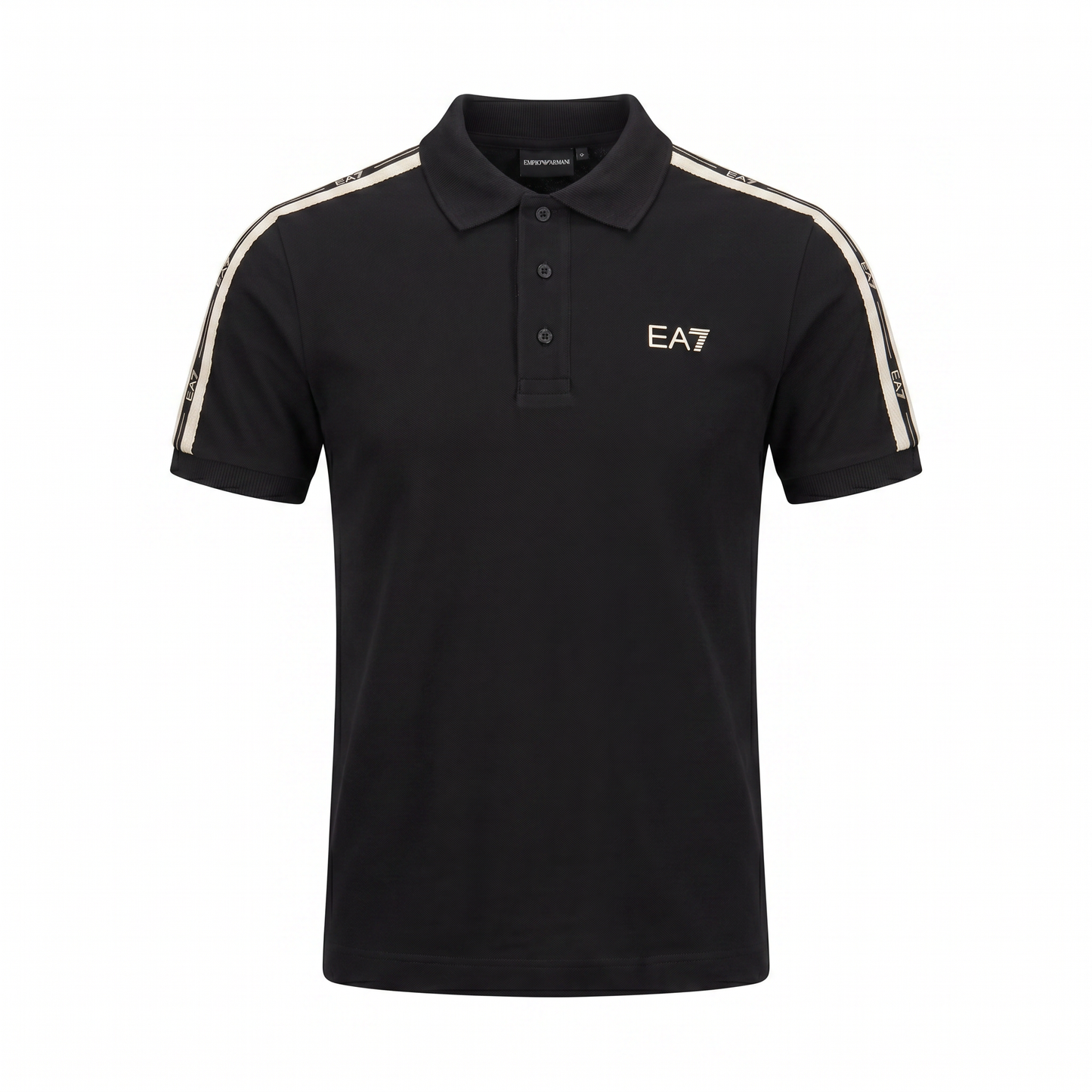 EA7 Premium Polo Shirt – Black