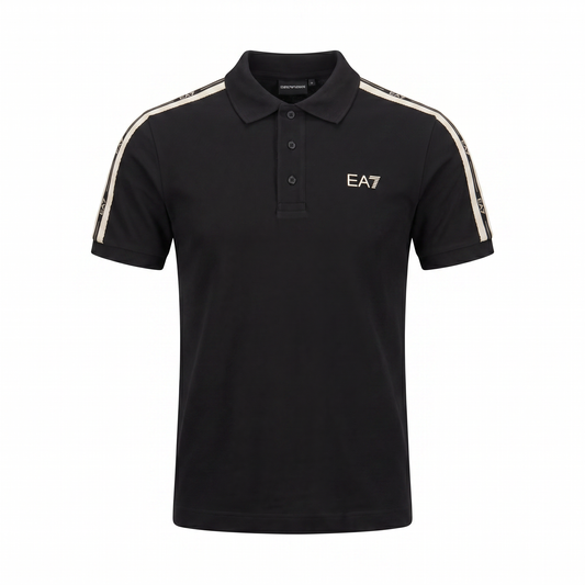 EA7 Premium Polo Shirt – Black