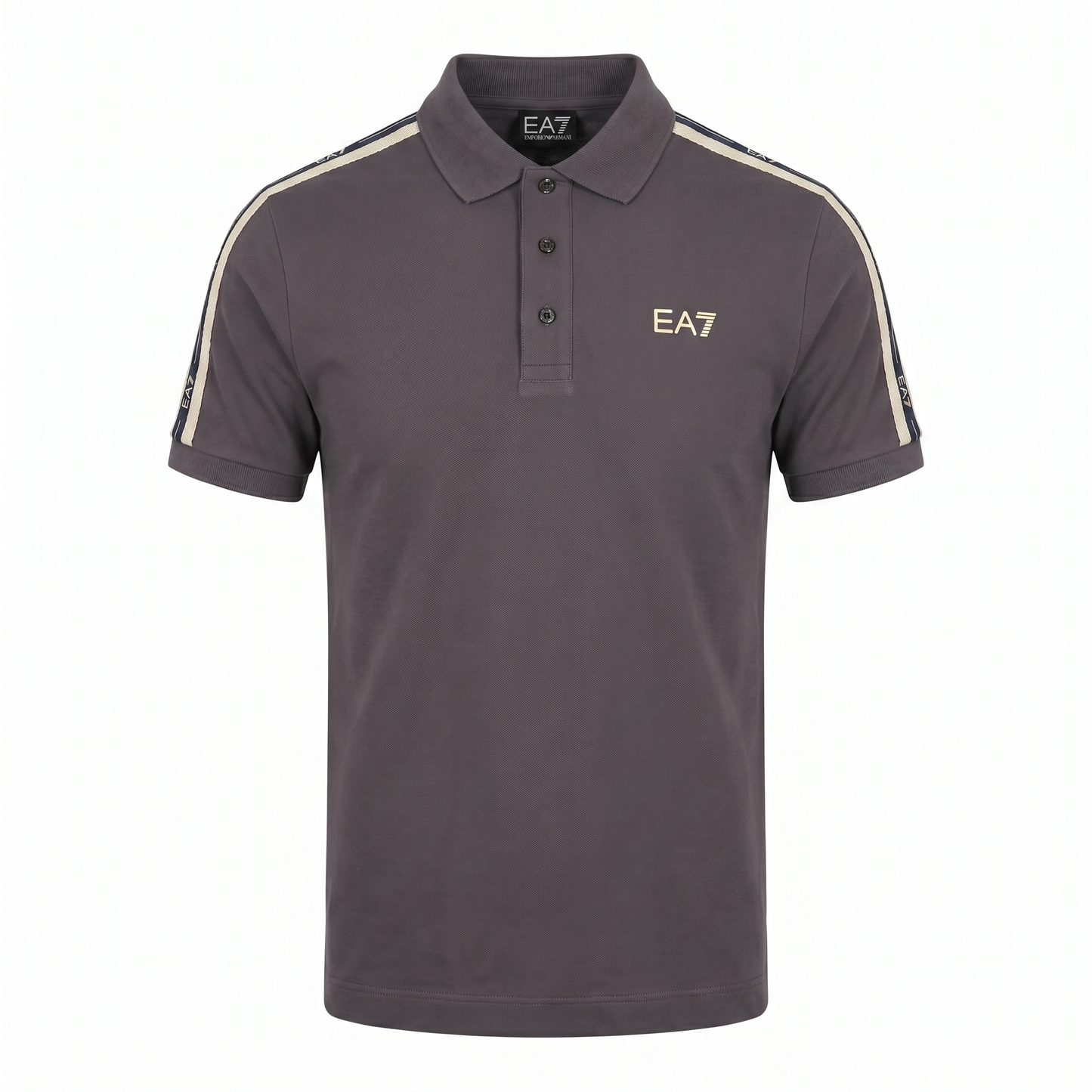 EA7 Premium Polo Shirt – Dark Grey