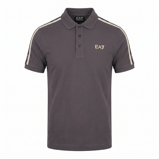 EA7 Premium Polo Shirt – Dark Grey