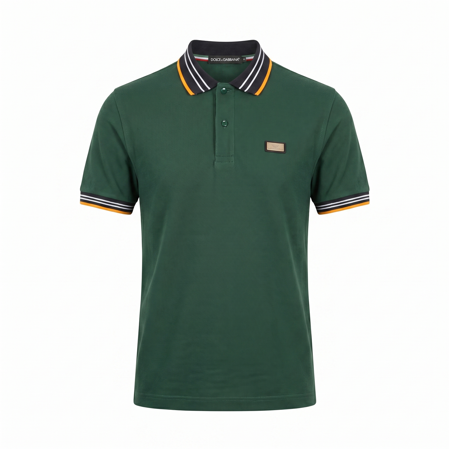 Dolce & Gabbana Classic Polo T-Shirt – Green Edition