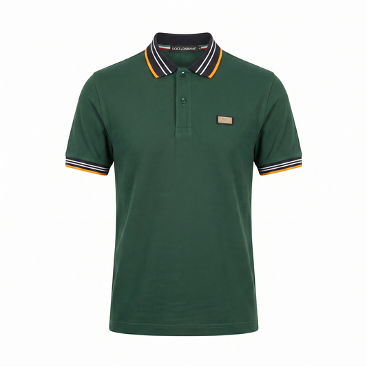 Dolce & Gabbana Classic Polo T-Shirt – Green Edition