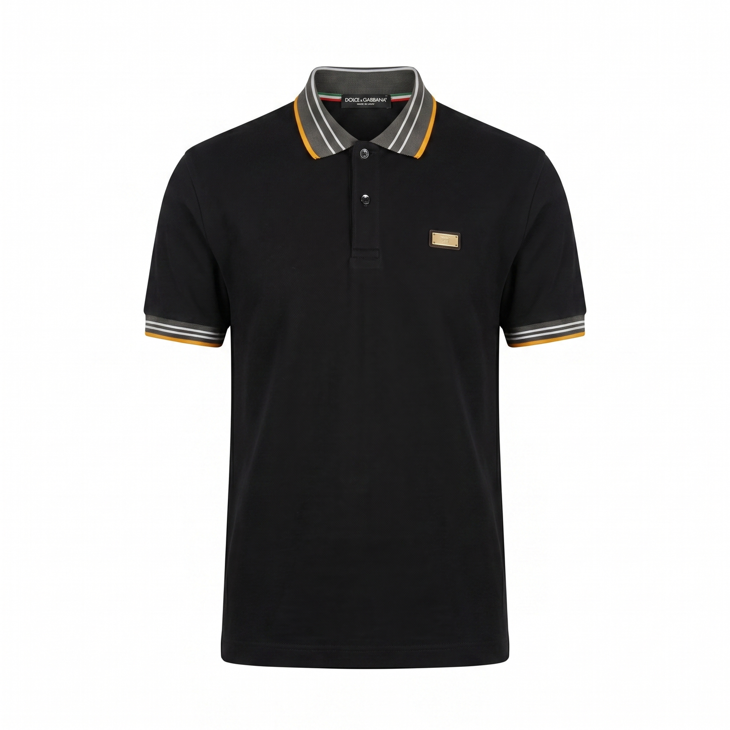 Dolce & Gabbana Classic Polo T-Shirt – Black Edition