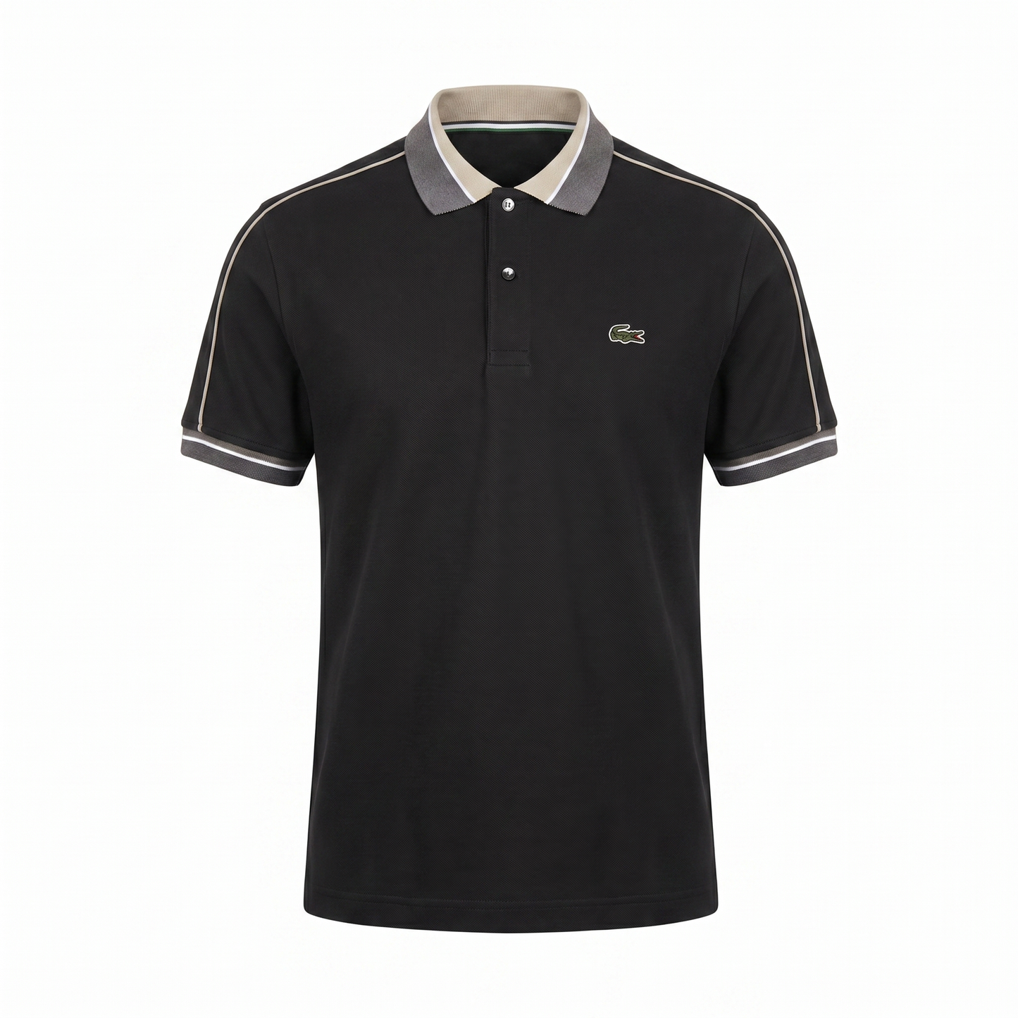 Lacoste Classic Polo T-Shirt – Black Minimal Edition