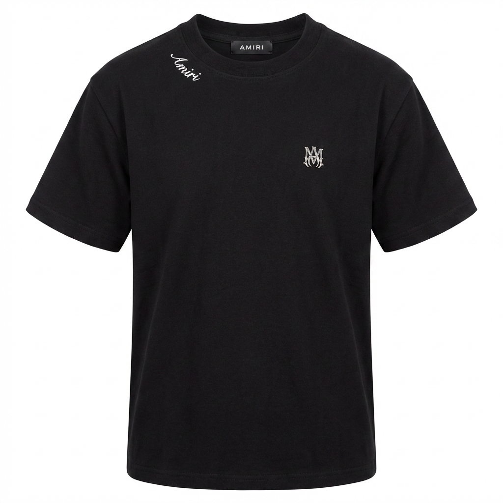 Amiri Minimal Logo T-Shirt – Black Edition