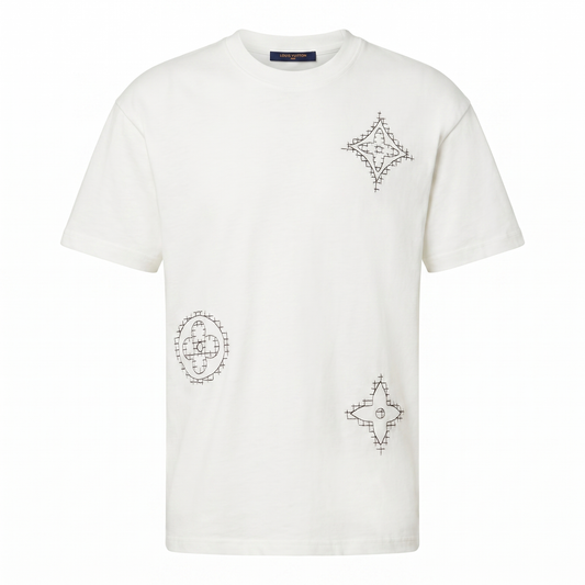 Louis Vuitton Sketch Monogram T-Shirt – White