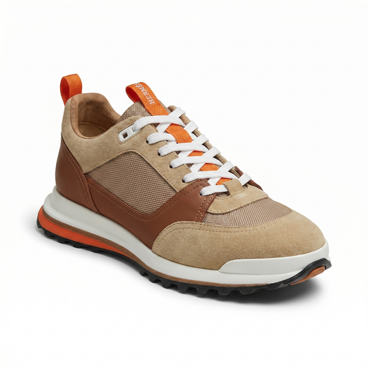 Hermès Trail Runner Sneaker – Beige & Tan