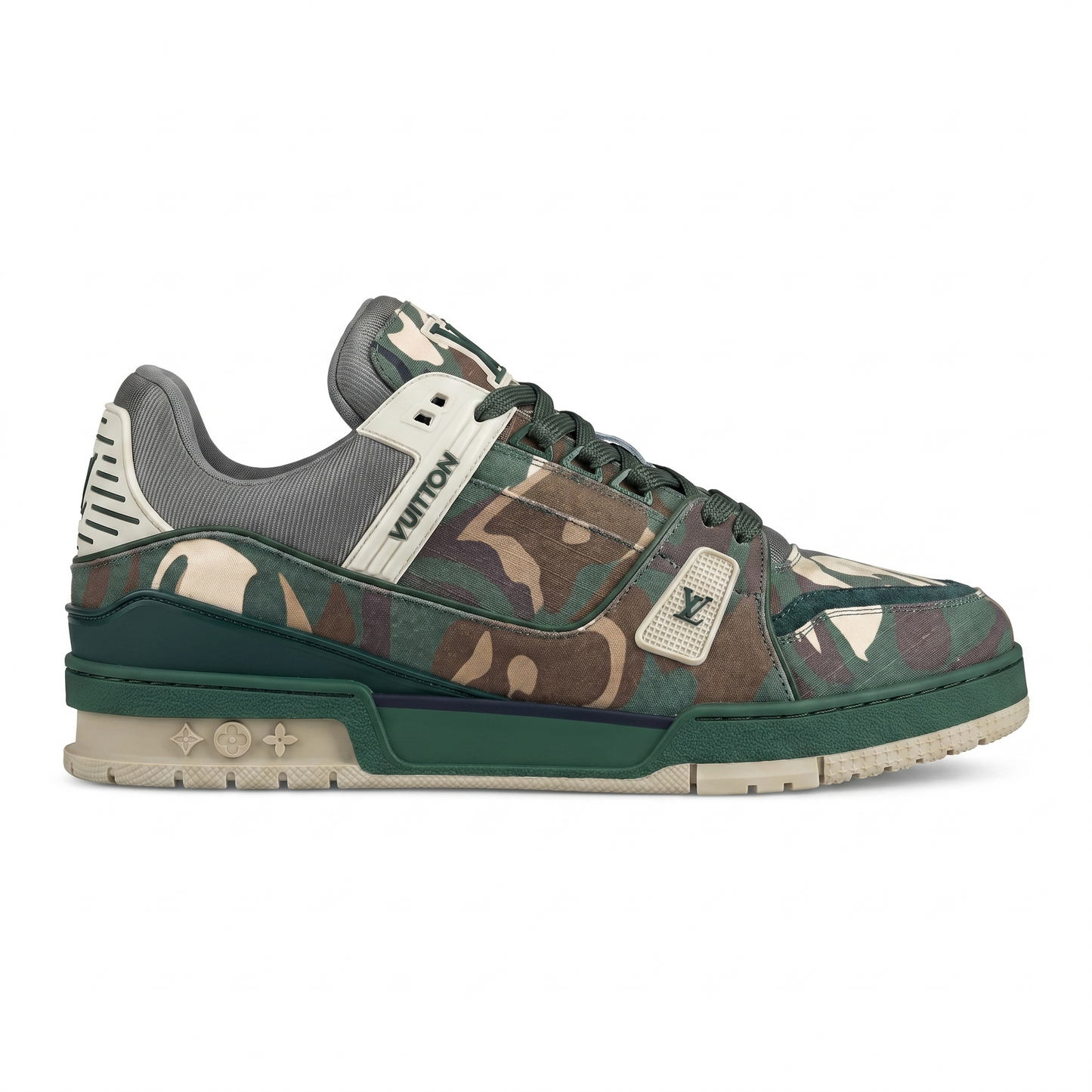 Urban Camo Chunky Sneaker – Green Edition
