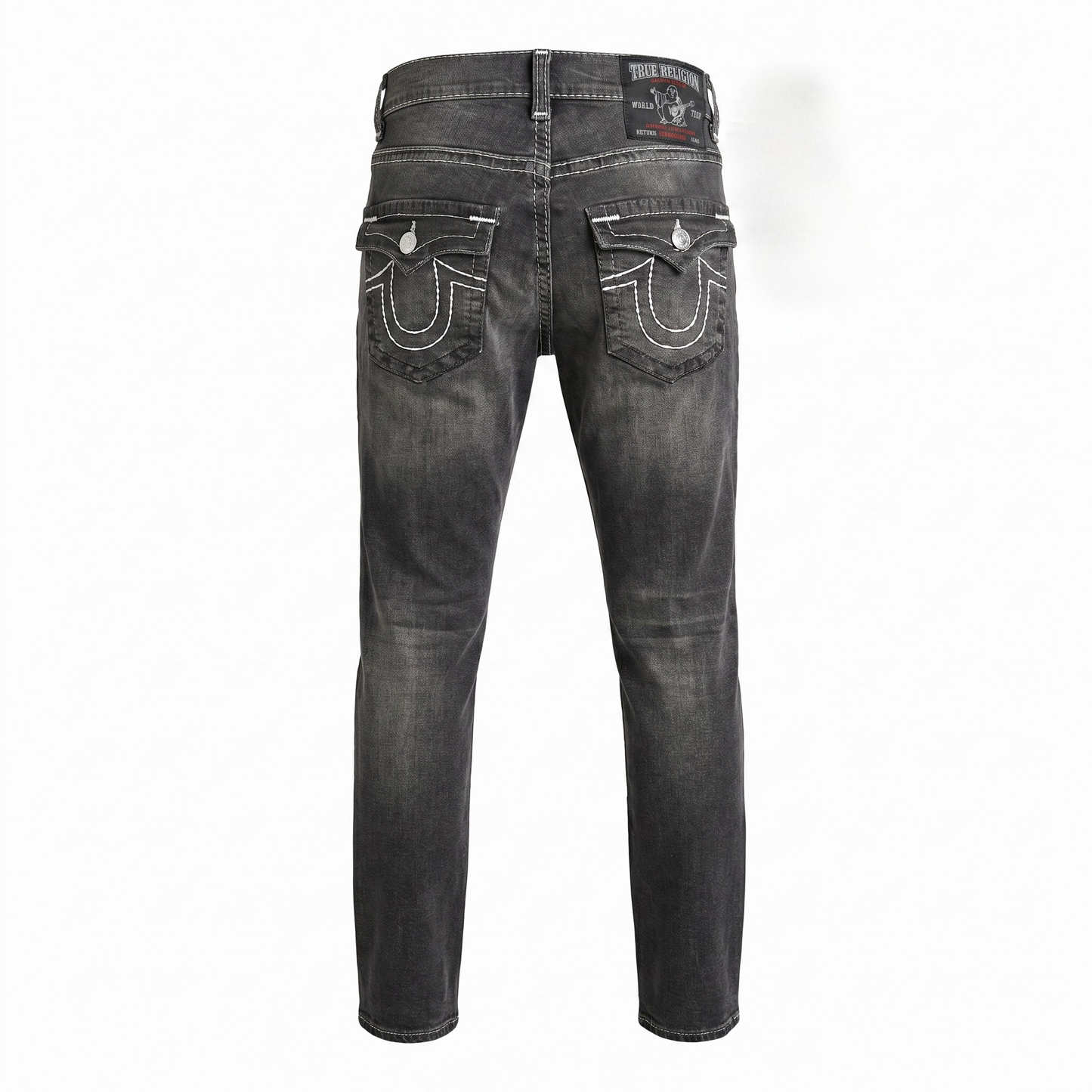 True Religion Washed Black Slim Fit Jeans