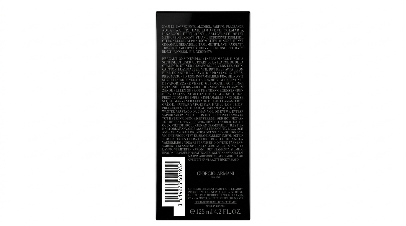 Giorgio Armani Code Parfum Refillable Spray 125ML