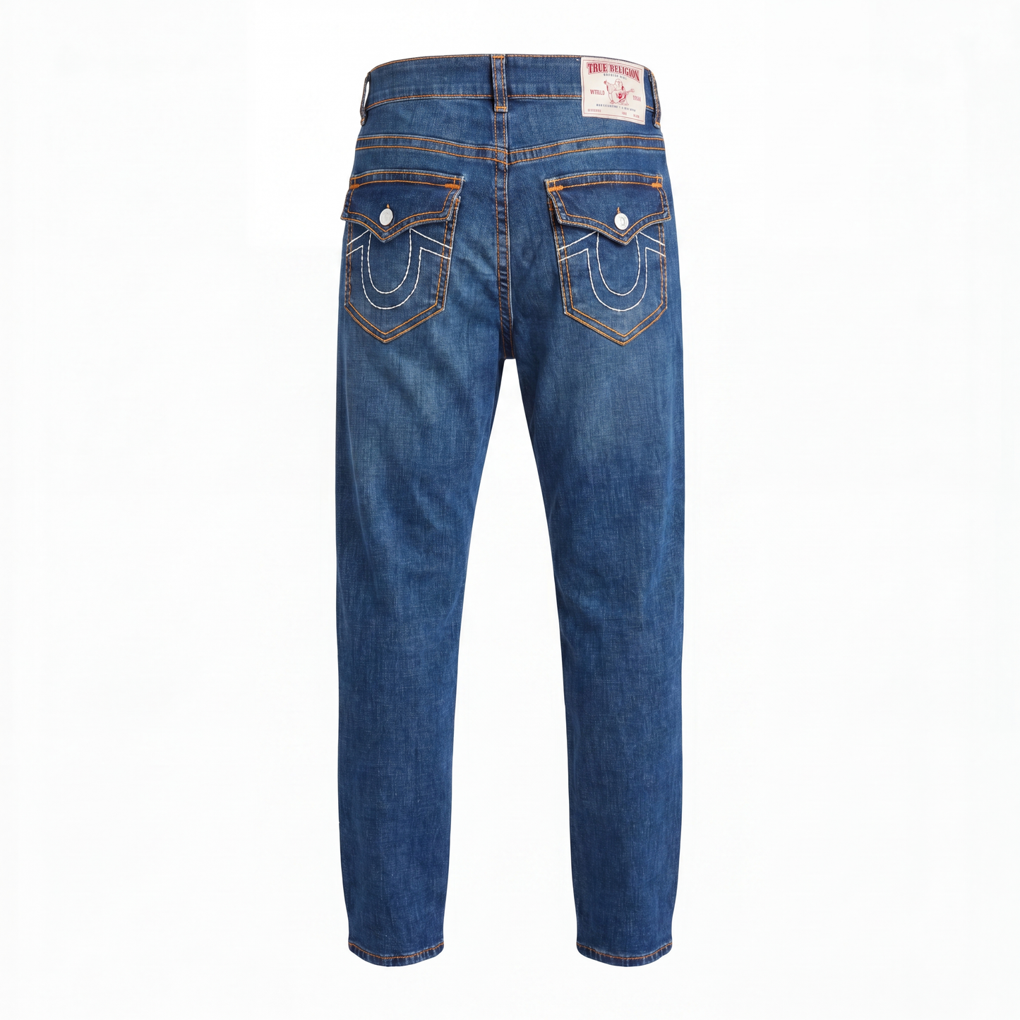 True Religion Orange Super T Denim