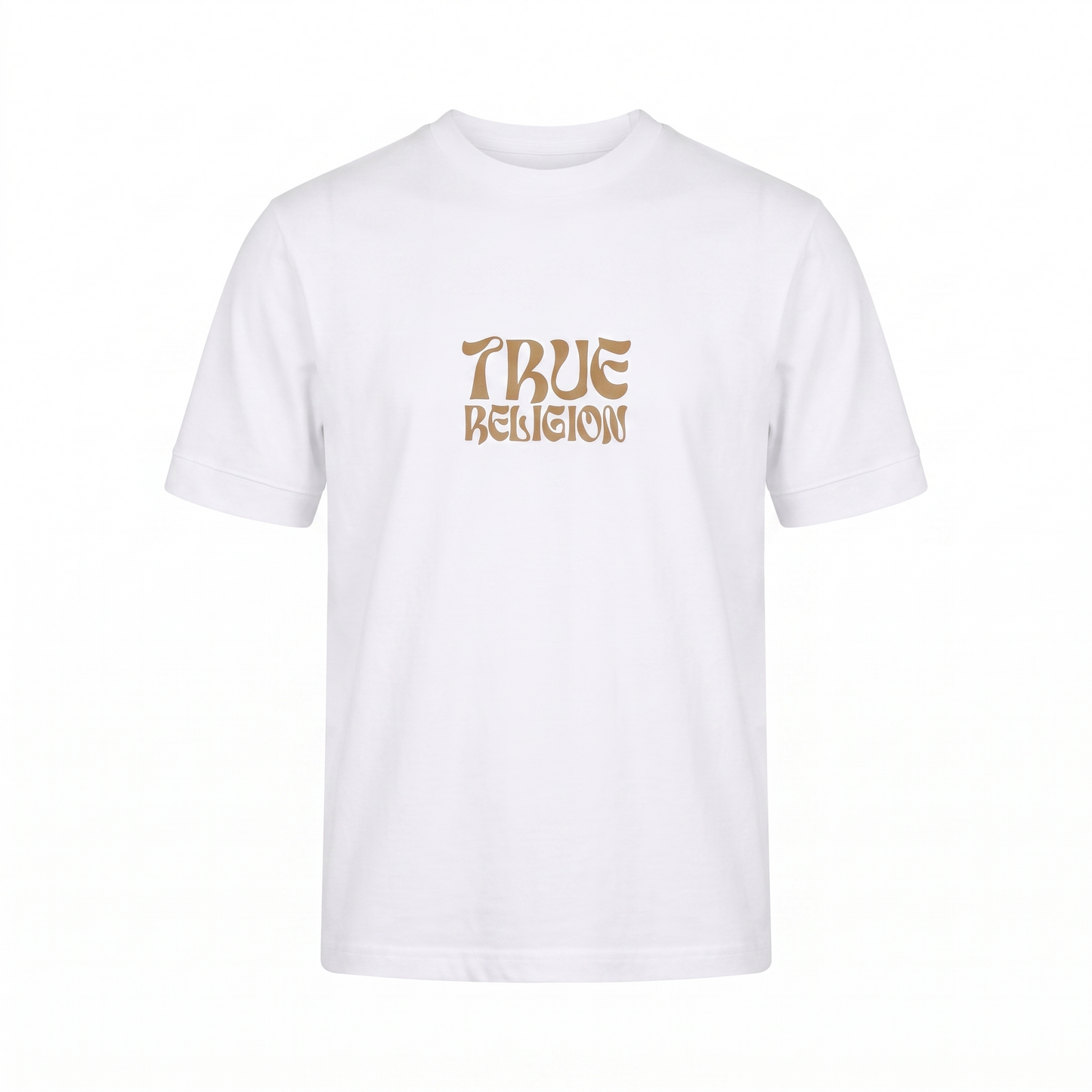 True Religion Buddha Graphic White T-Shirt