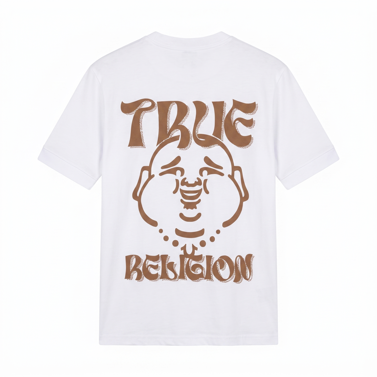 True Religion Buddha Graphic White T-Shirt