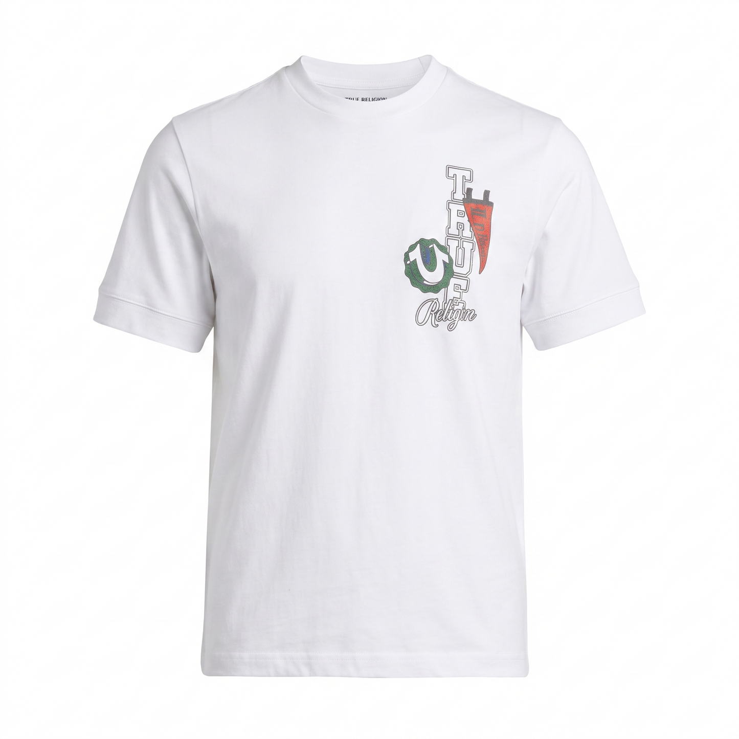 True Religion Global Cities Graphic White T-Shirt