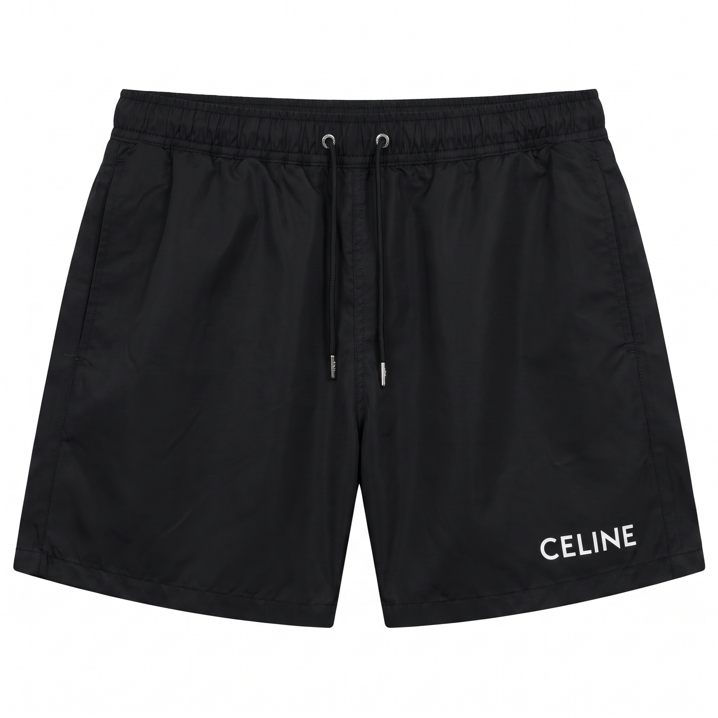 CELINE Logo Swim Shorts - Black