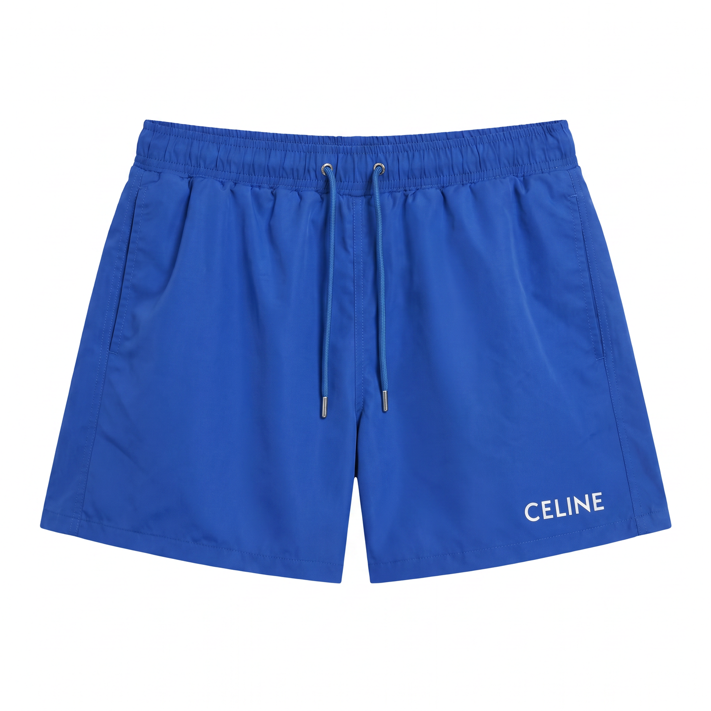 CELINE Logo Swim Shorts - Royal Blue