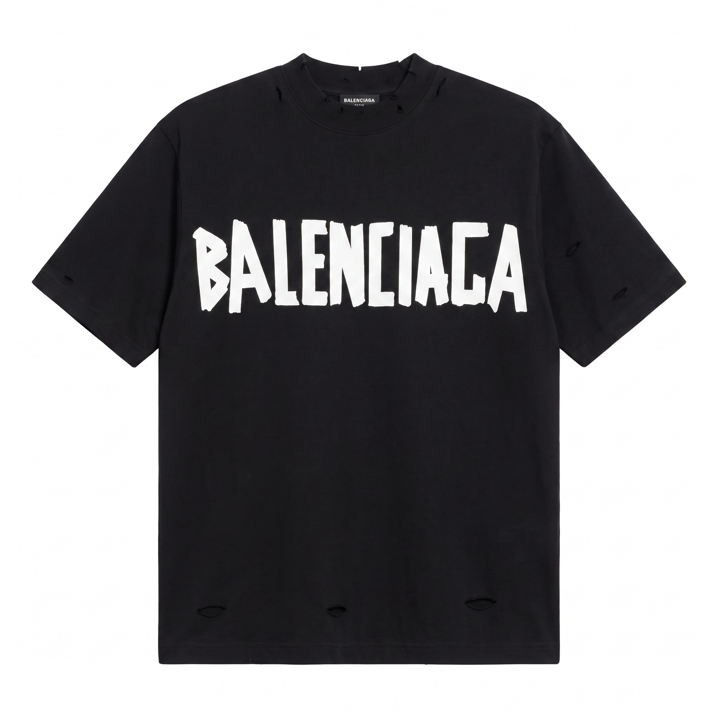 Balenciaga Sketchy Medium Fit T-Shirt – Black