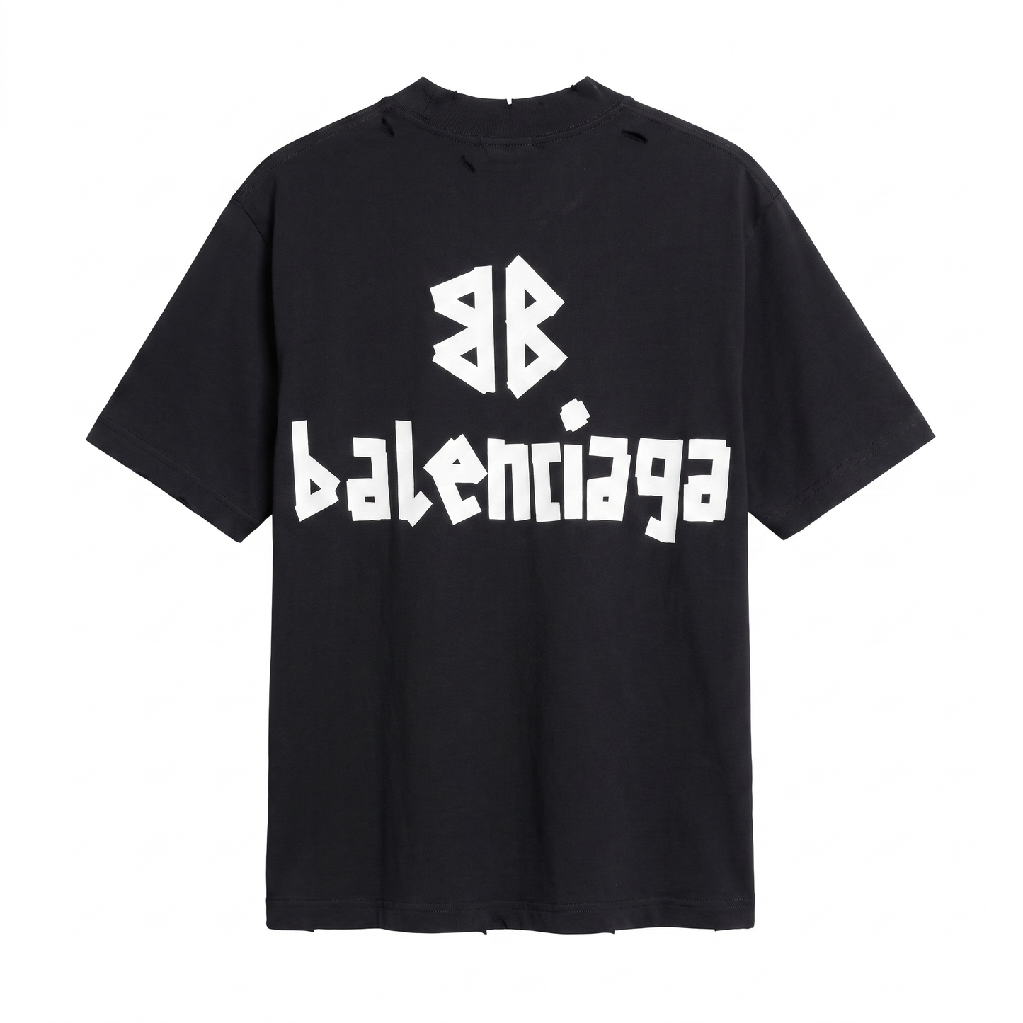 Balenciaga Sketchy Medium Fit T-Shirt – Black