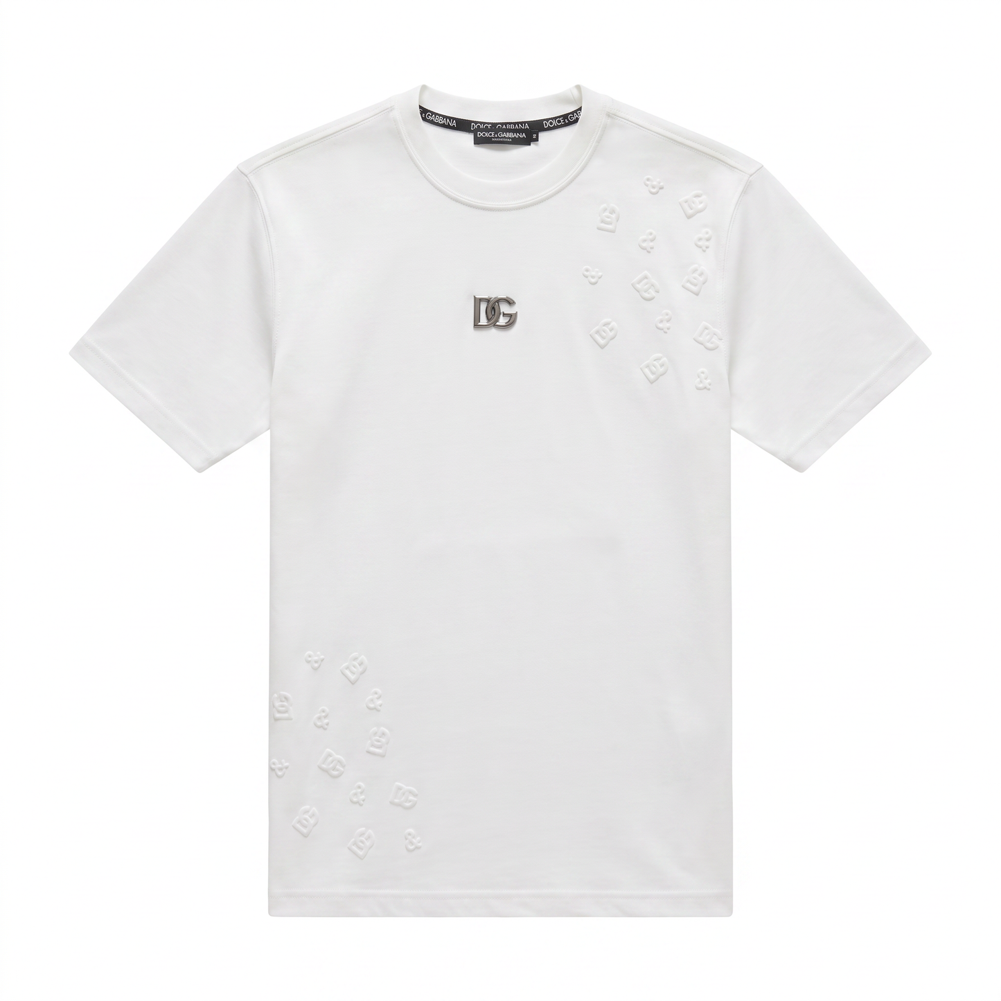Dolce & Gabbana DG Embossed Logo T-Shirt – White
