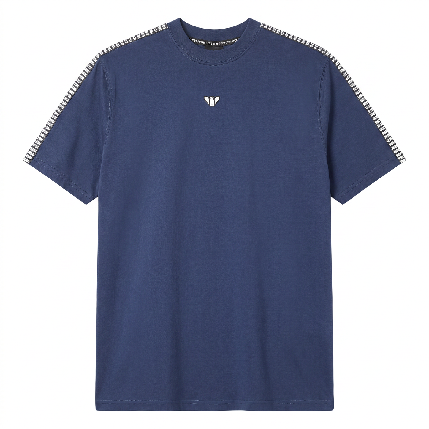 Emporio Armani EA Logo Tape T-Shirt – Navy Blue