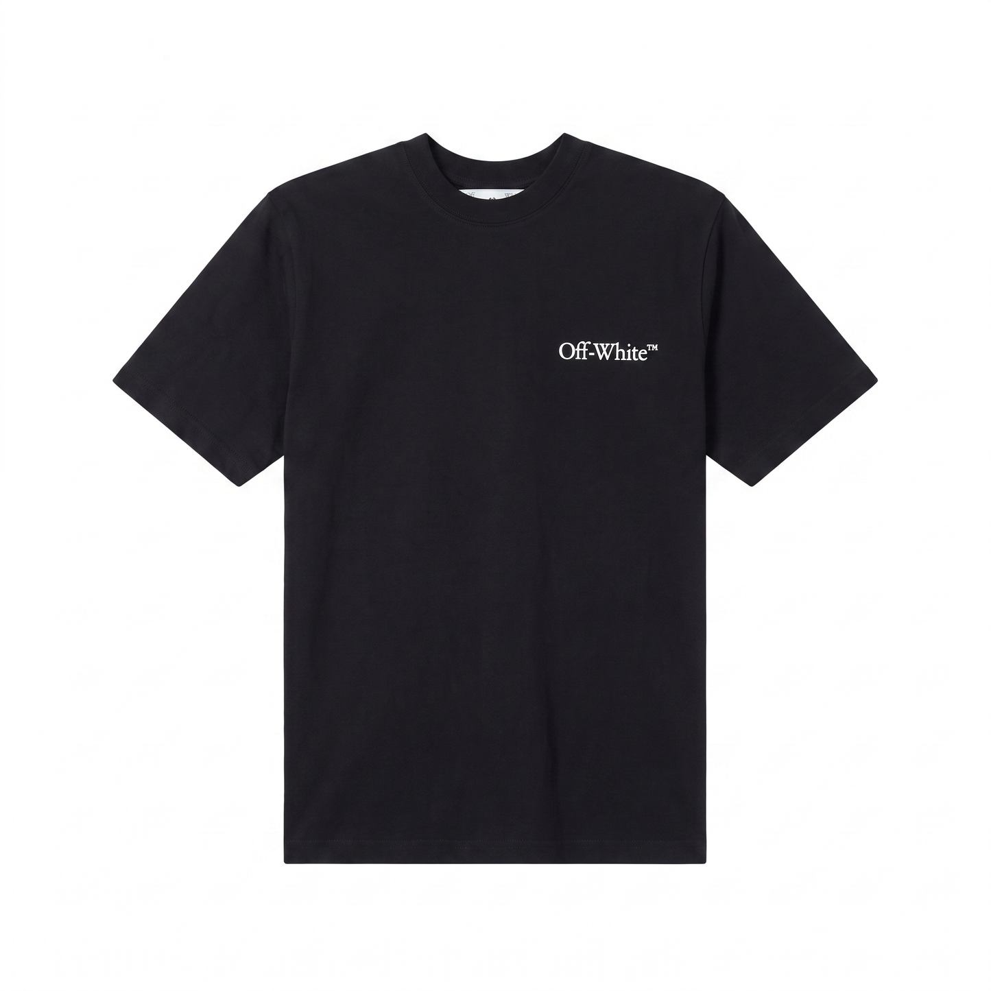 Off-White Arrows Logo Cotton T-Shirt – Black