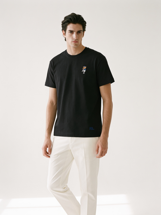 POLO RALPH LAUREN — Bear T-Shirt — Black