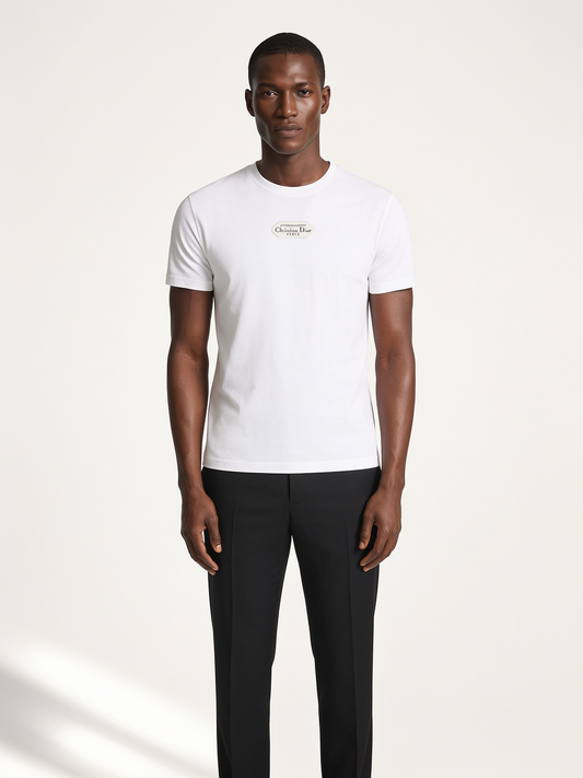 DIOR — Paris Logo T-Shirt — White