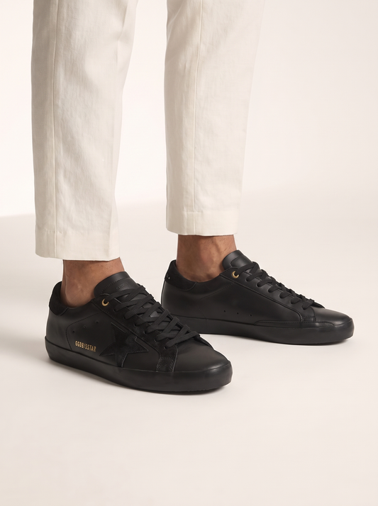 MODEL·GOLDEN GOOSE — Super-Star Full Black
