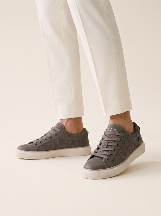 MODEL·DIOR — B27 Low Sneaker — Taupe Oblique