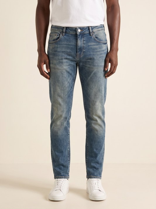 MODEL·DIOR — Blue Faded Denim Pants