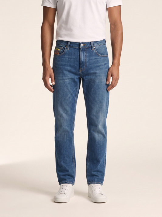 MODEL·LOEWE — Signature Anagram Pocket Jeans