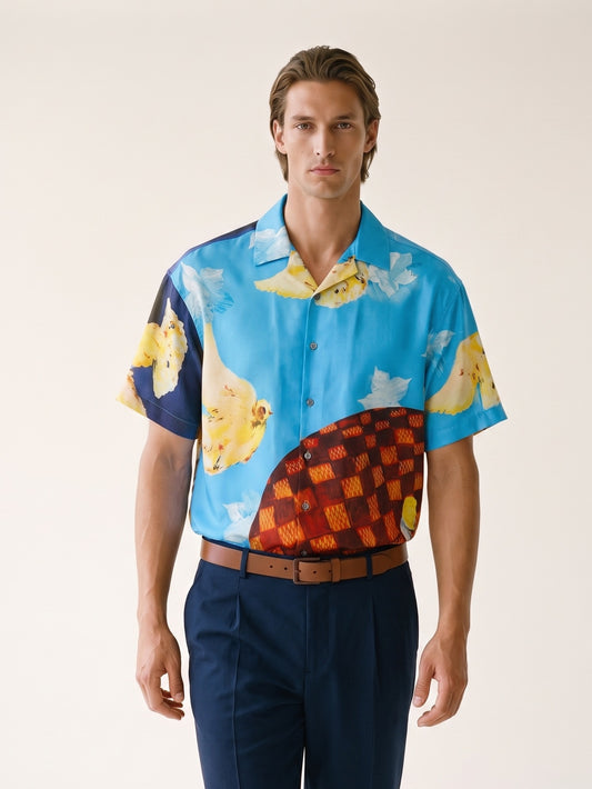 MODEL·LOUIS VUITTON — Monogram Printed Shirt