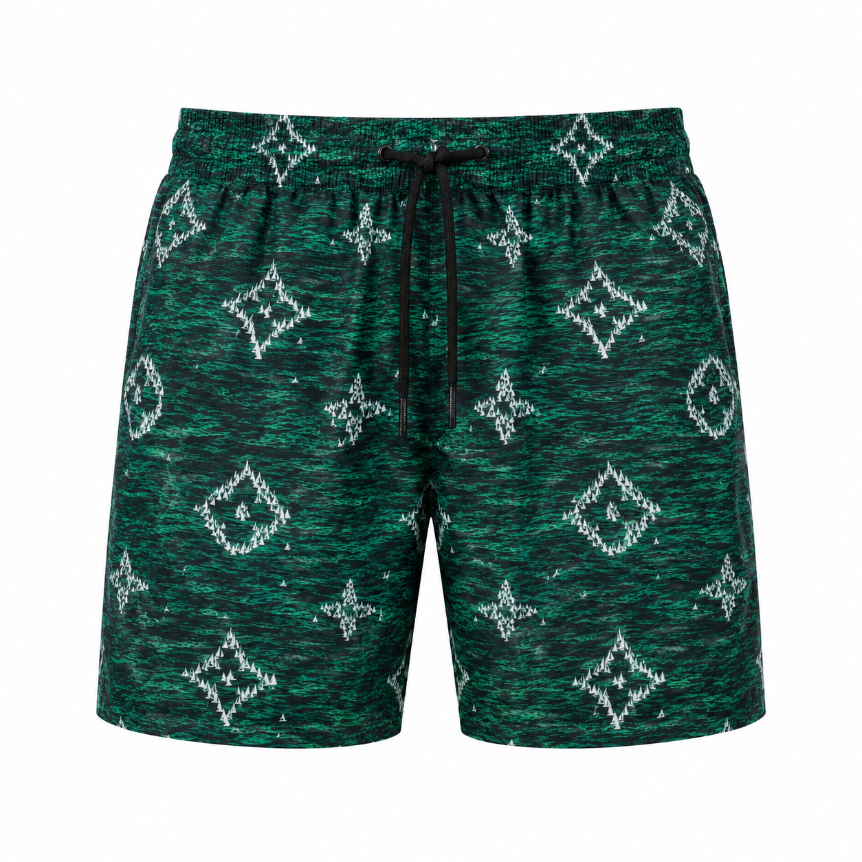 Louis Vuitton Monogram Swim Shorts – Green